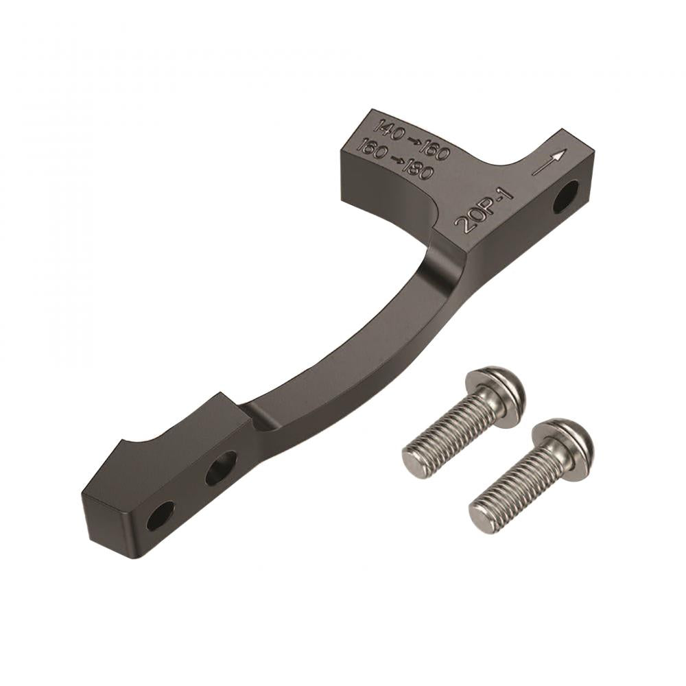 SRAM Scheibenbremsadapter Post Bracket 20P-1 für 160/180mm mit Titan Schrauben.