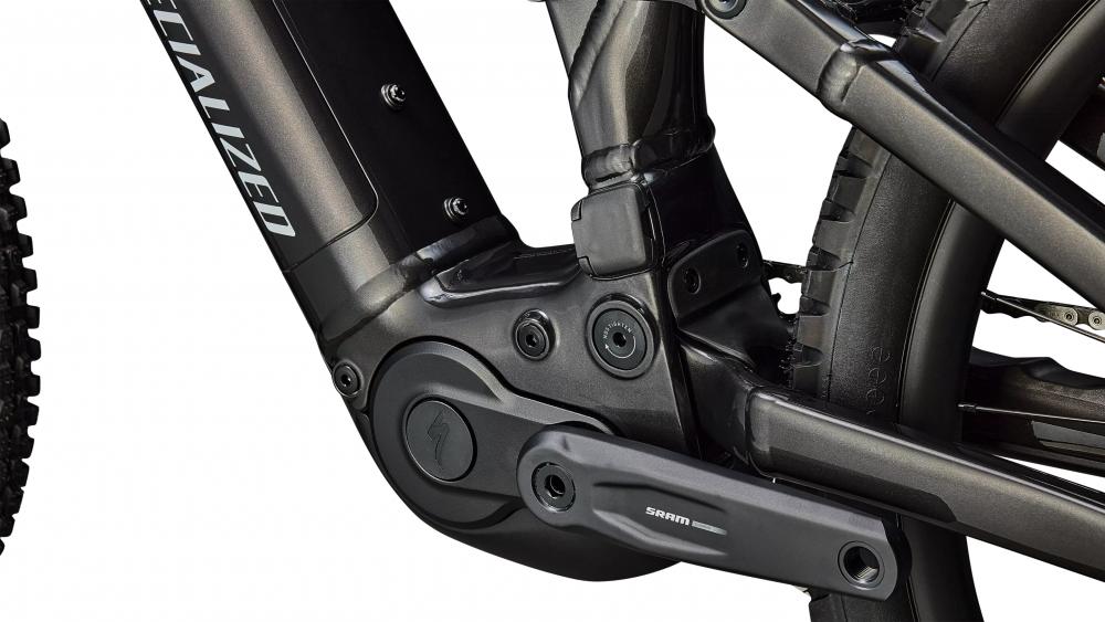 SPECIALIZED Turbo Levo 4 Alloy E-Mountainbike 101 Nm 666 Watt 840 Wattstunden Gloss Metallic Obsidian-Silver Dust Größe S4 - E-Mountain Bike