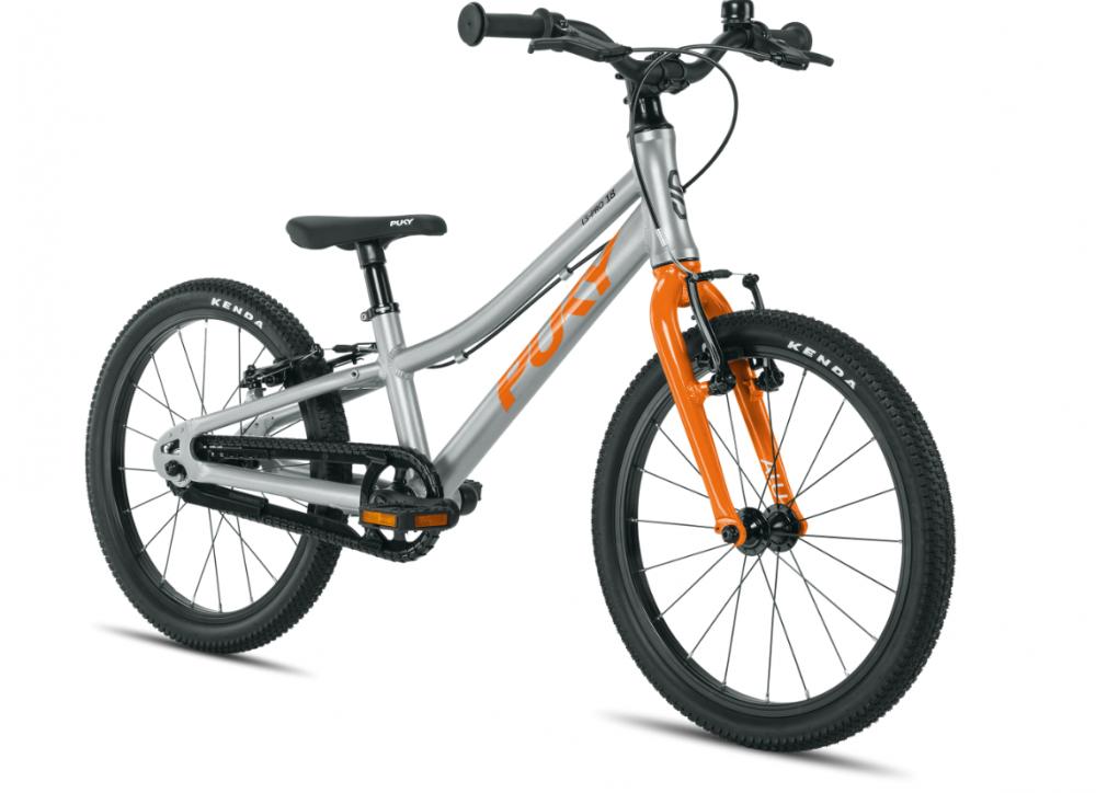 Puky LS-PRO 18 Zoll Kinderrad Silver/orange