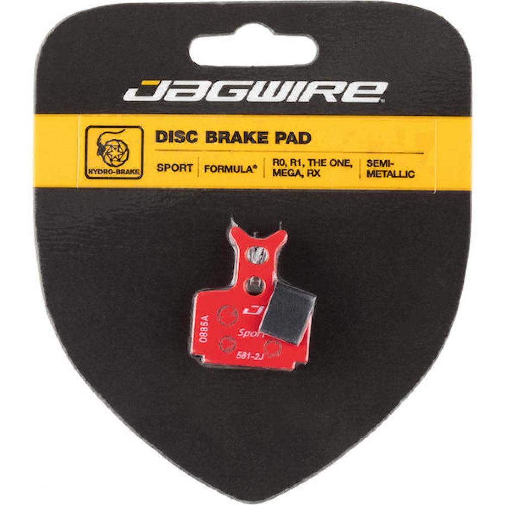 Jagwire Bremsbeläge Disc Sport Semi-Metallic für Formula - Hochleistungs-Scheibenbremsbeläge