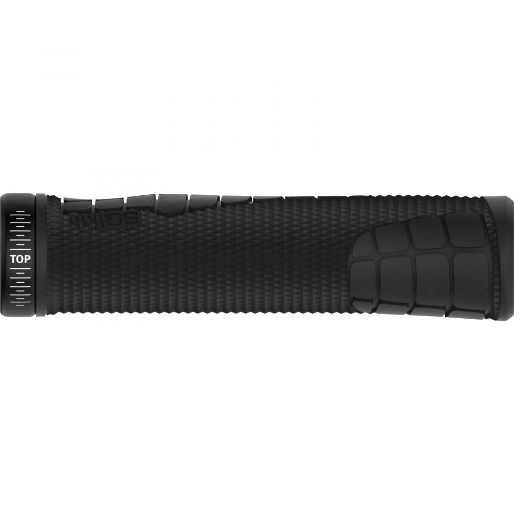 SQlab 7OX 2.0 Pro Lenkergriffe S 139mm Schwarz ? Ergonomische MTB-Griffe mit Soft Compound - 22 2mm Klemmung