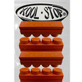 Kool Stop Vintage Felgenbremsbeläge 4er-Set orange für klassische Rennräder, langlebig und optimale Performance.