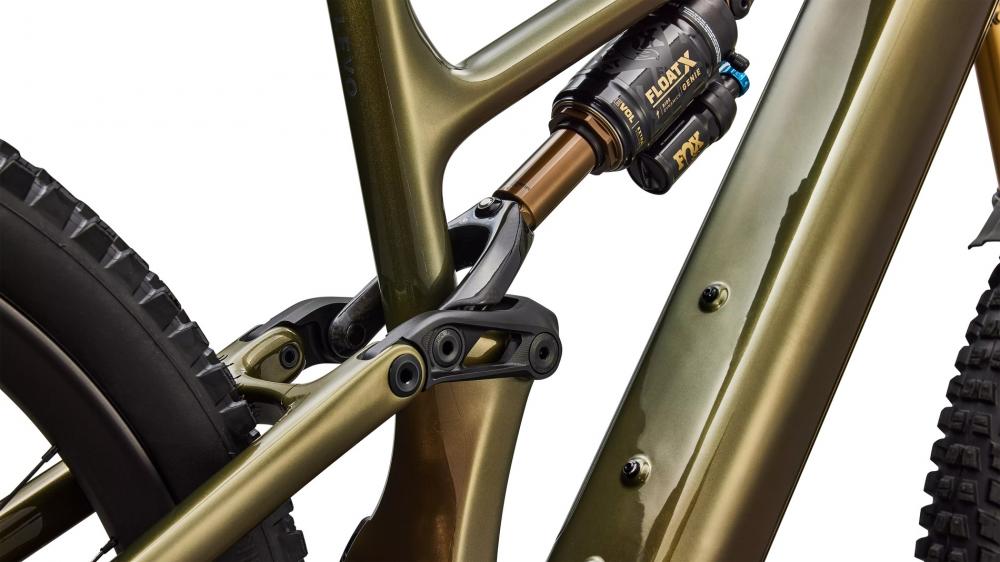 LEVO SW Carbon G4 NB E-Bike - Laurel Green Metallic/Burnt Gold Metallic/Chrome S2 - Unbekannt