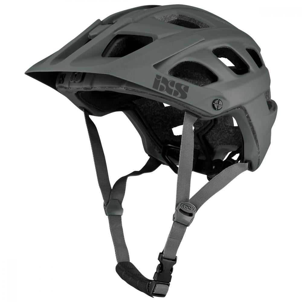 IXS Sports Division iXS Trail EVO helmet S/M graphite - leichter All-Mountain-Helm mit Rundumschutz