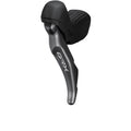 Shimano GRX ST-RX820 2-fach Schalt-/Bremshebel in Grau/Schwarz.