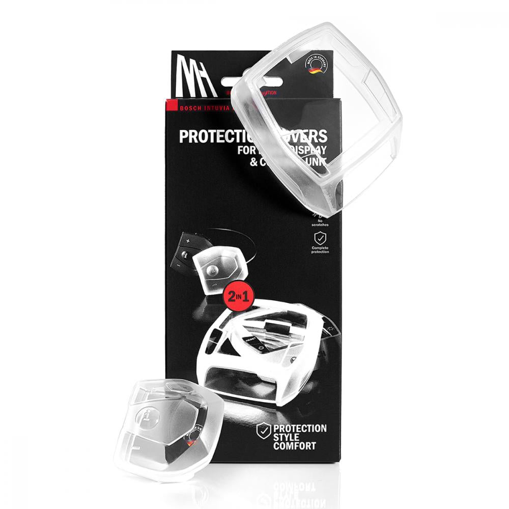 MH Cover INTUVIA 2IN1 EDITION Schutzhülle für E-Bike Display & Bedieneinheit - sicherer Rundum-Schutz