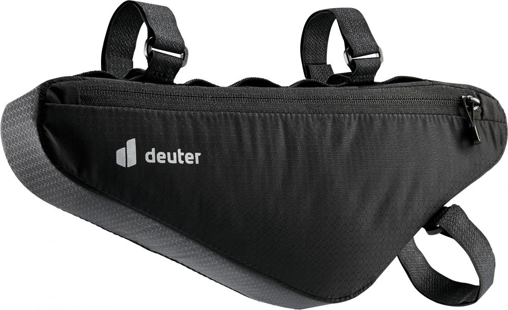 Triangle Front Bag 1.5 Rahmentasche - Leichte Fahrradtasche für Tagesausflüge, Schwarz