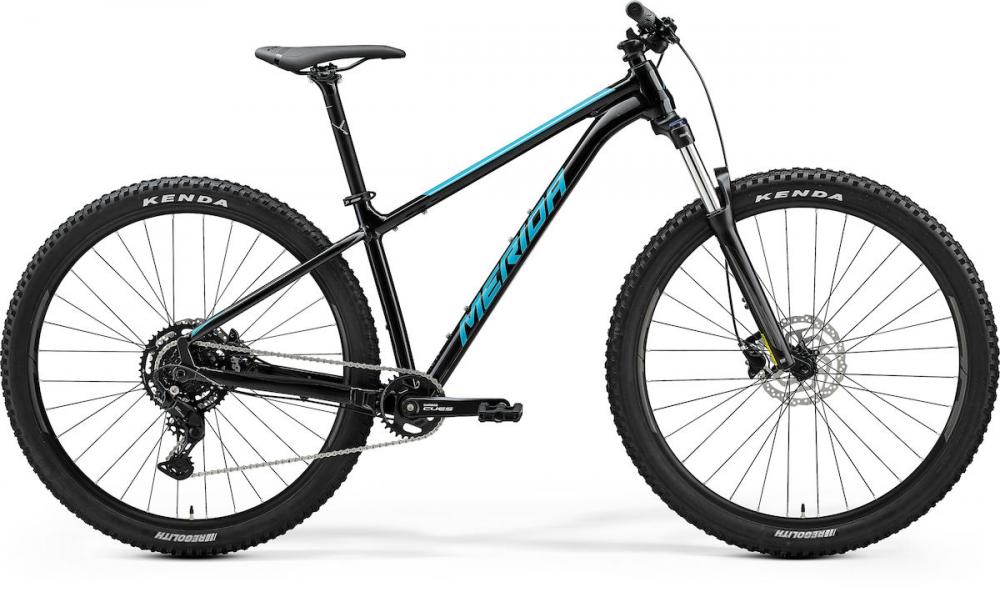 Merida BIG.TRAIL 200 I2 metallic-schwarz/türkis XXL - robustes Trail-Hardtail für anspruchsvolle Touren