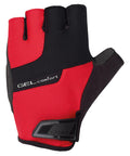 CHIBA Gel Comfort - Radhandschuhe XXL rot, Gelpolster, atmungsaktiv, Kurzfinger