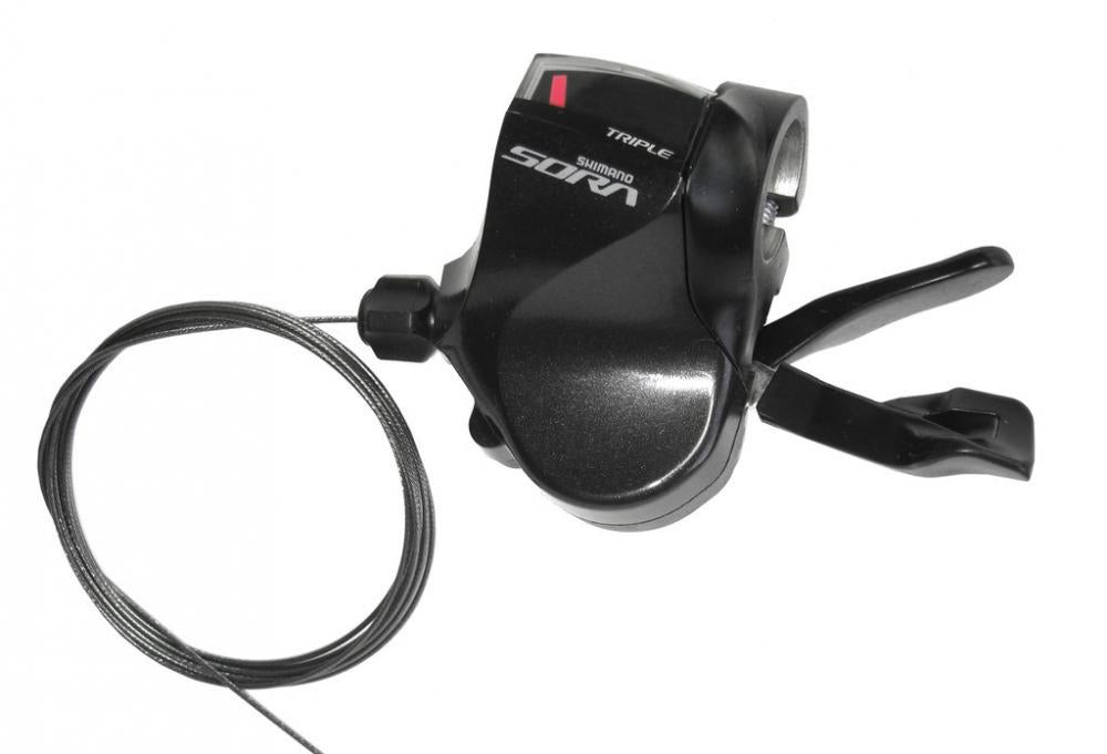 Shimano Sora SL-R3030 3x9-fach Daumenschalthebel links - präzise Rennrad-Schaltperformance