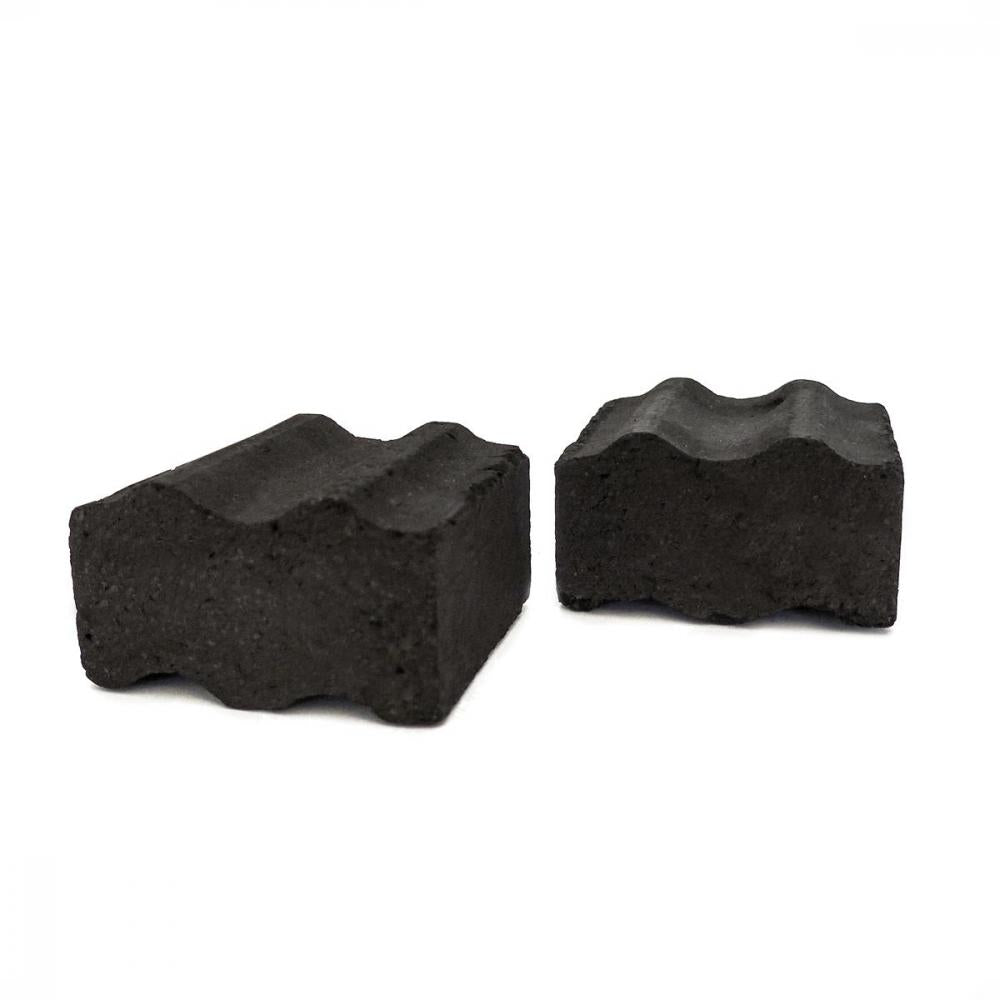 Petromax Cabix Plus Briketts umweltfreundliche, formstabile Kokosbriketts mit Rillenprofil für optimale Hitzeverteilung beim Kochen mit Feuertopf und Grill