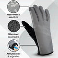Valkental Handschuhe GloRider V2 Flex wasserfester Übergangshandschuh mit Grip L grau