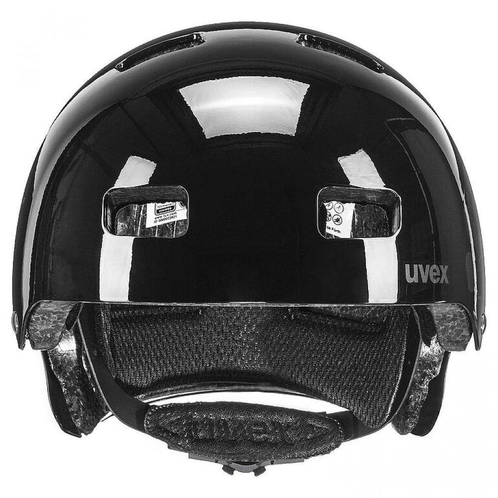 Uvex Kid 3 Kinder-Fahrradhelm dirtbike black 55-58 cm - robuster Hartschalenhelm mit IAS-System, Monomatic-Verschluss & 10 Belüftungsöffnungen