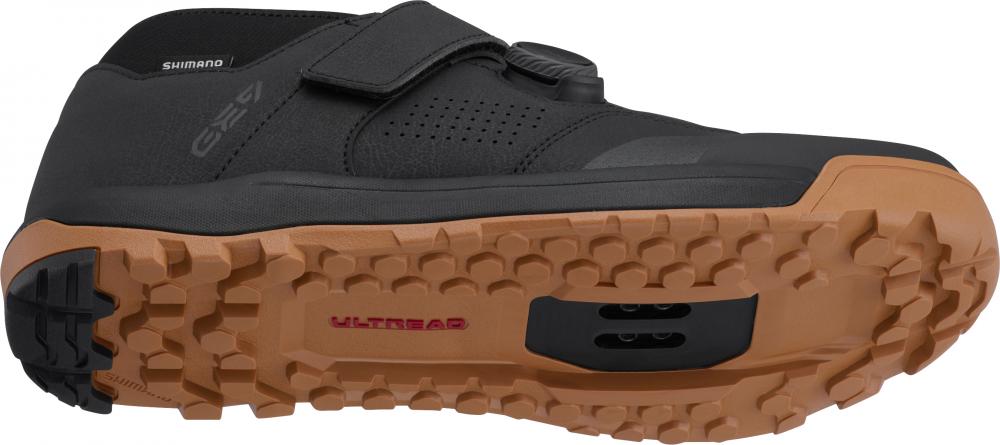 SHIMANO Fahrradschuhe GE900H Herren/Damen MTB SPD Fahrradschuhe Größe 48 Schwarz