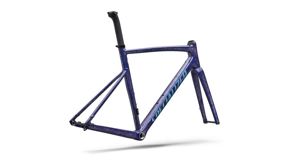ALLEZ SPRINT Rahmenset - Rennrad Frameset in Majolica Blue/Dove Grey Metallic - Größe 52cm