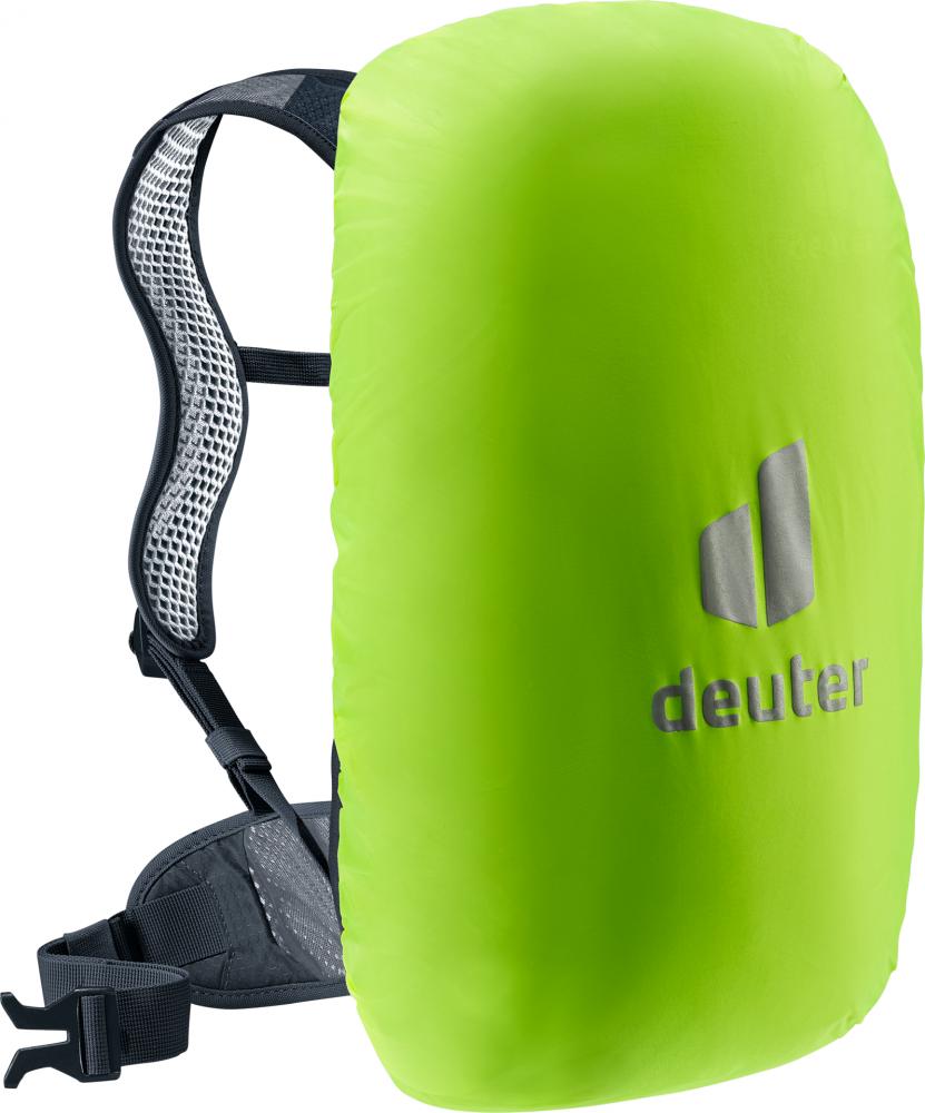 Deuter Race 8 Fahrradrucksack schwarz - 540 g Leichtgewicht mit Airstripes-System und 8 Litern Volumen