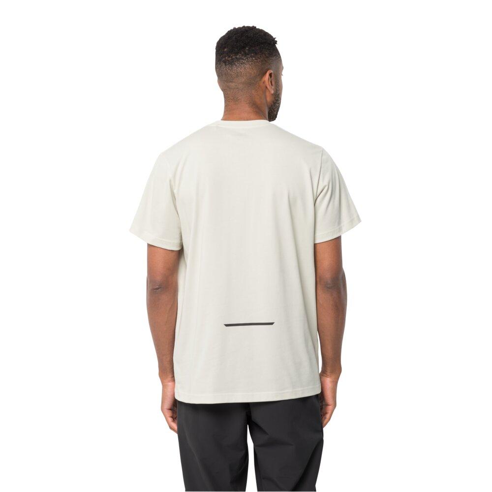 Jack Wolfskin Bike Commute T M Synthetic Fiber T-Shirt Shortsleeve silver cloud Größe M