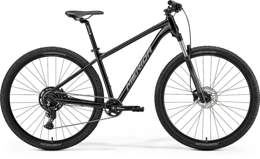 Merida BIG.NINE 80 IV1 black(grey) S BLACK(GREY) - sportliches Hardtail MTB der aktuellen Generation
