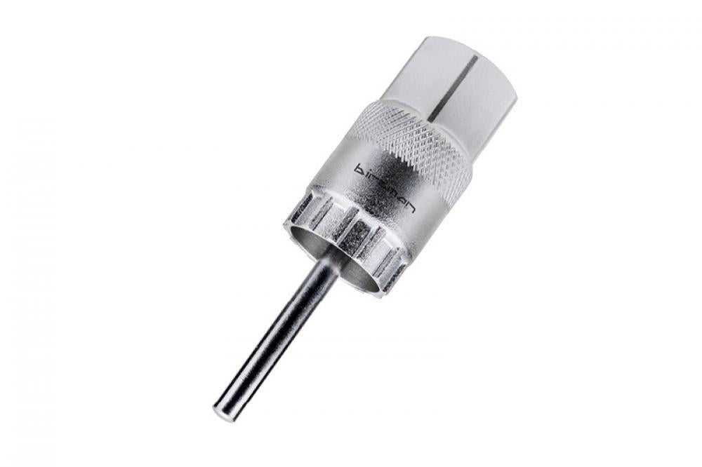 Birzman Lockring Remover Shimano HG 5mm Silber - Kassettenabzieher mit Mittelstift
