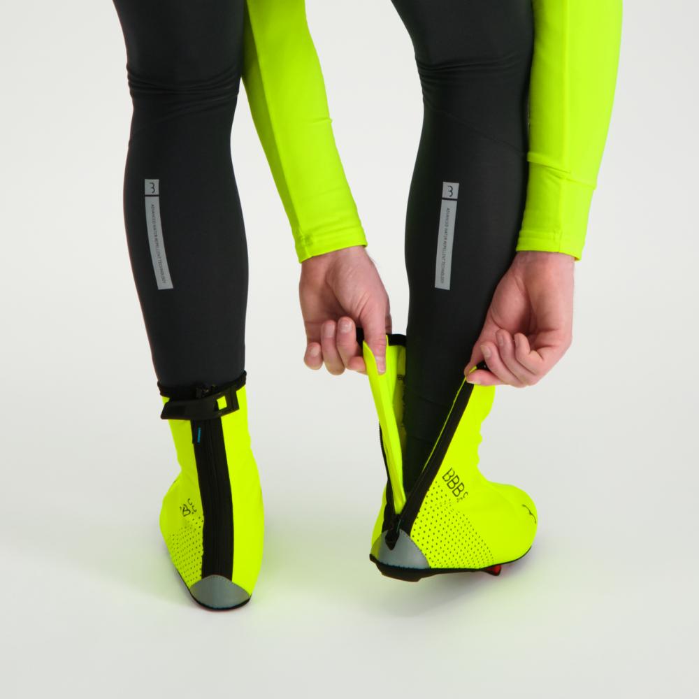 BBB Cycling BBB BWS-23 Überschuhe WaterFlex 3.0 Größe 23 neon - wasserdichter Wetterschutz