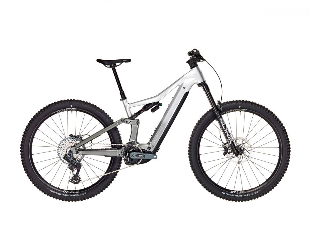 Focus JAM² 6.0 29" Diamant Rahmengröße XL Nepalsilver / Steelgrey - kraftvolles E-MTB Full Suspension
