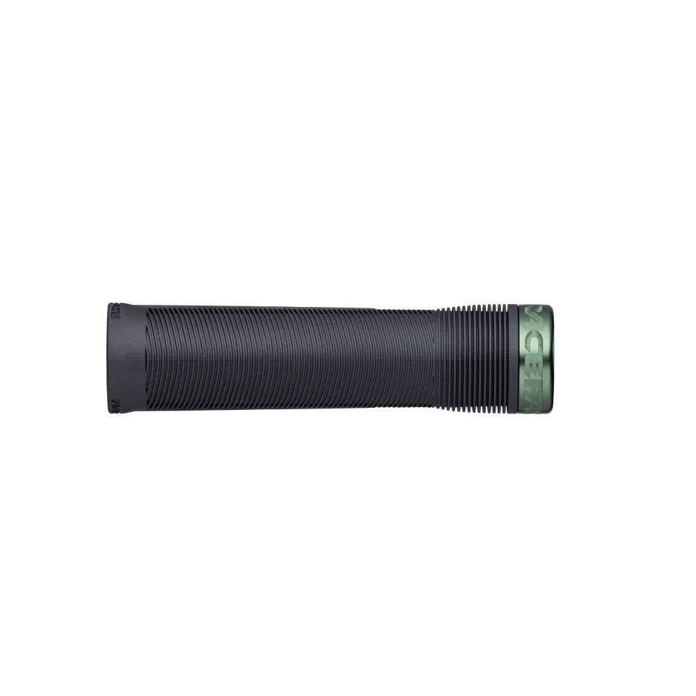 Race Face Chester Lock-On Griff 136/34mm black/forest green - sicherer MTB-Lenkergrip