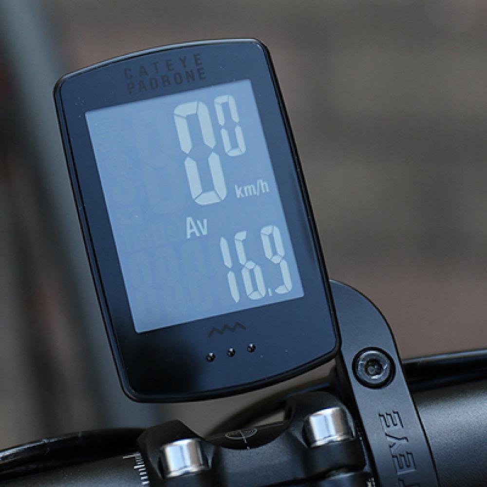 CatEye Padrone CC-PA100W kabelloser Fahrradcomputer schwarz