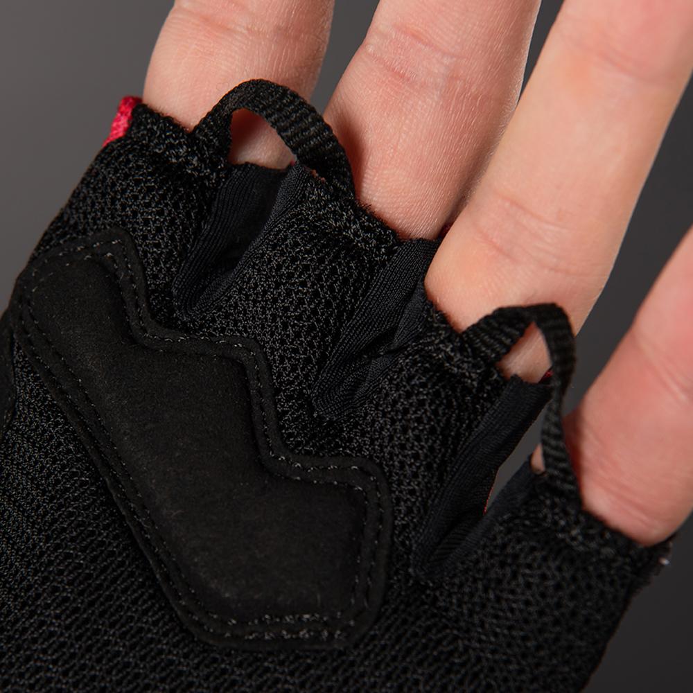 CHIBA BioXCell Air - Radhandschuhe rot XL mit Gelpolsterung und Belüftung