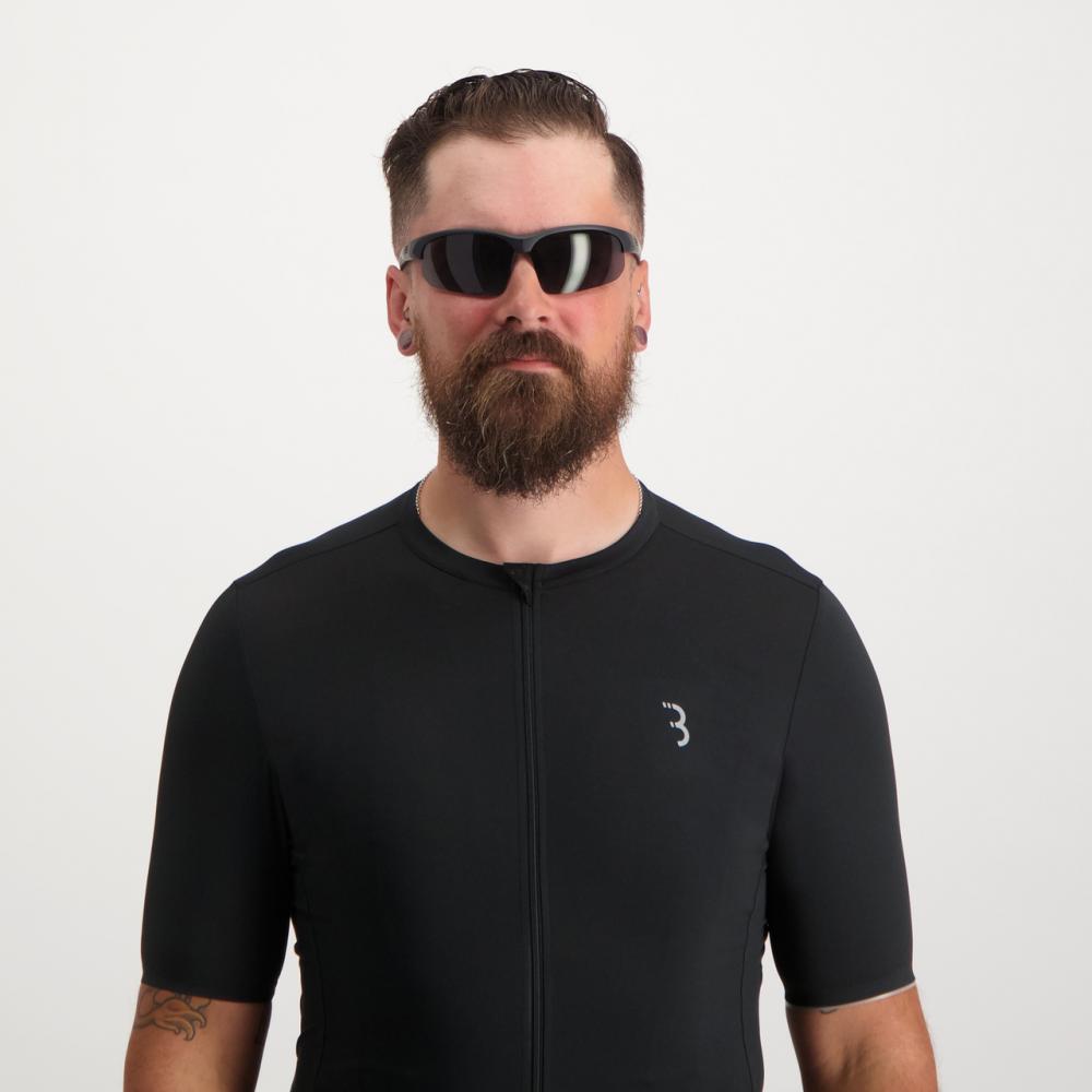 BBB Cycling BBB Impress BSG-58 Sportbrille matt schwarz - leichter UV400 Allround-Schutz