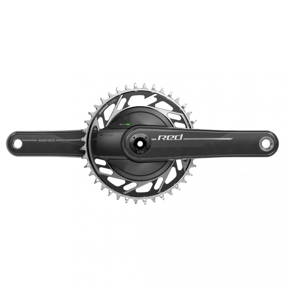 SRAM Kurbelgarnitur Quarq RED XPLR WIDE 170 mm / 42T - präziser Leistungsmesser für Gravel