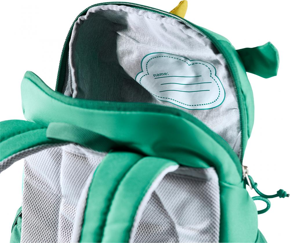 Deuter Kikki Kinderrucksack 8 Liter fern-alpinegreen - Leichter Kinderrucksack für Kinder