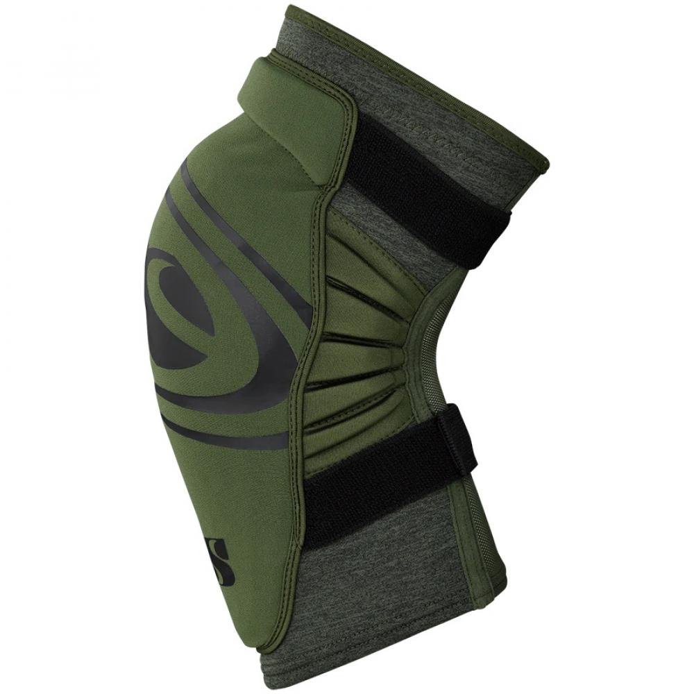 IXS Sports Division iXS Carve EVO+ knee guard XL olive - komfortabler Freeride-Knieschoner