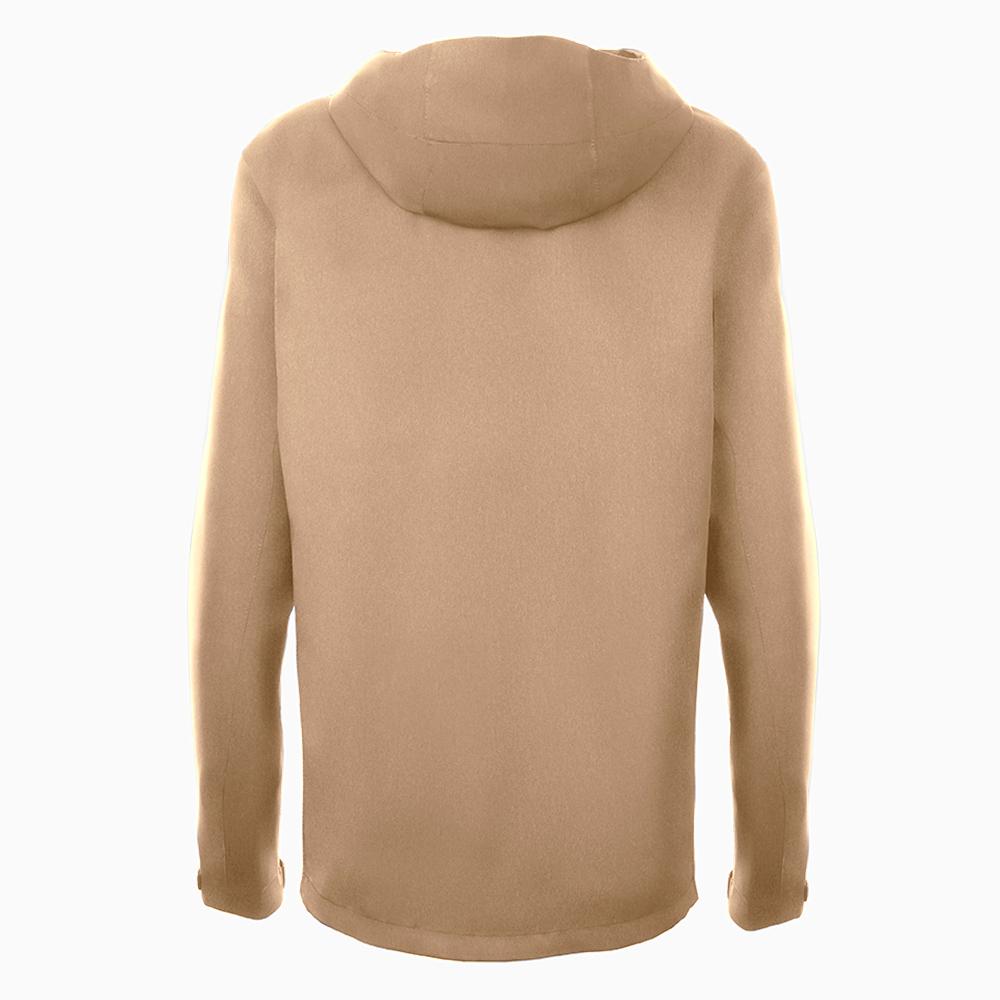 CHIBA Rainjacket Damen - 100% wasserdicht, winddicht & atmungsaktiv, 3XL, beige