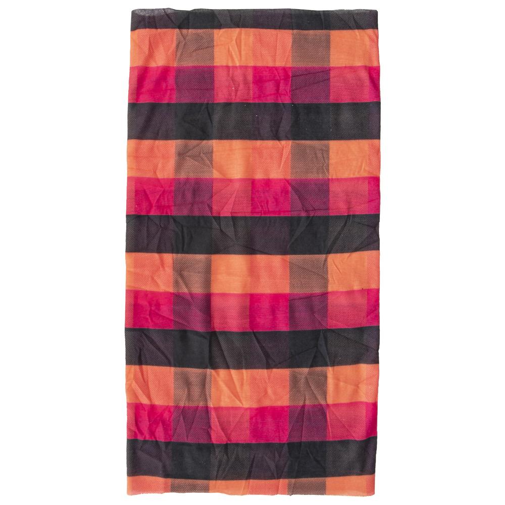 M-WAVE Hals/Kopftuch Purple Squared L Multifunktionales Schlauch- und Bandana-Tuch