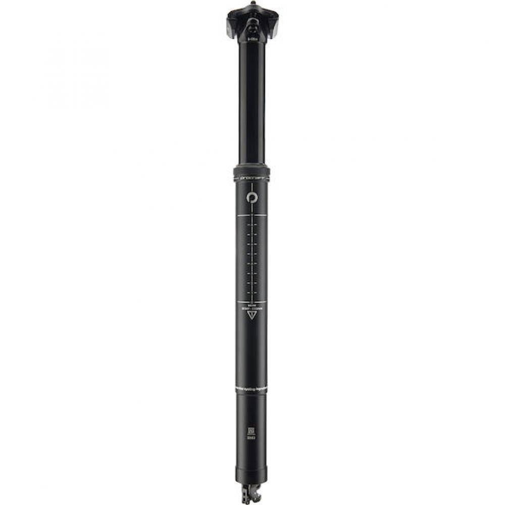 Procraft Sattelstütze Drop Ultimate Adjustable 34,9 x 387 mm Schwarz - flexible Dropper Post
