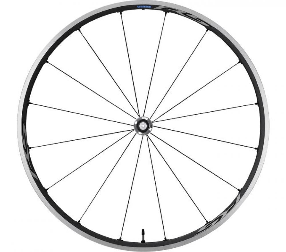 SHIMANO Vorderrad WH-RS500 TL Laufrad - Rennrad Vorderrad für Felgenbremse 28"