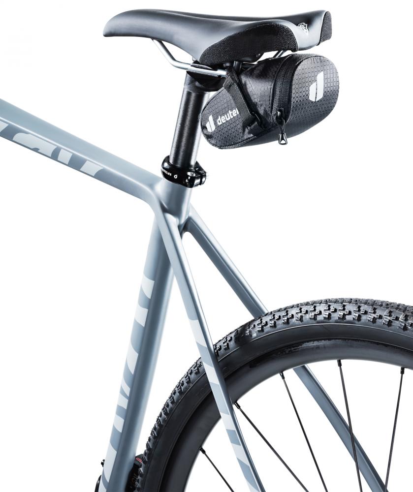 deuter BIKE BAG 0.3 Satteltasche 0,3 l Schwarz - Minimalistisch leichte Fahrradtasche