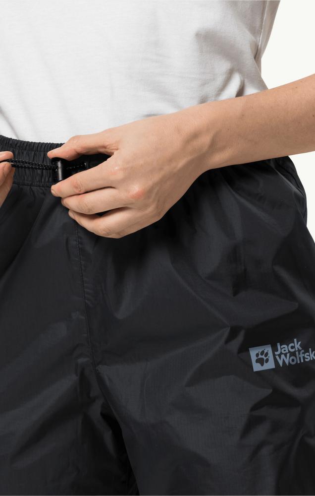 Jack Wolfskin Rainy Day Pants Texapore Regenhose black Größe L