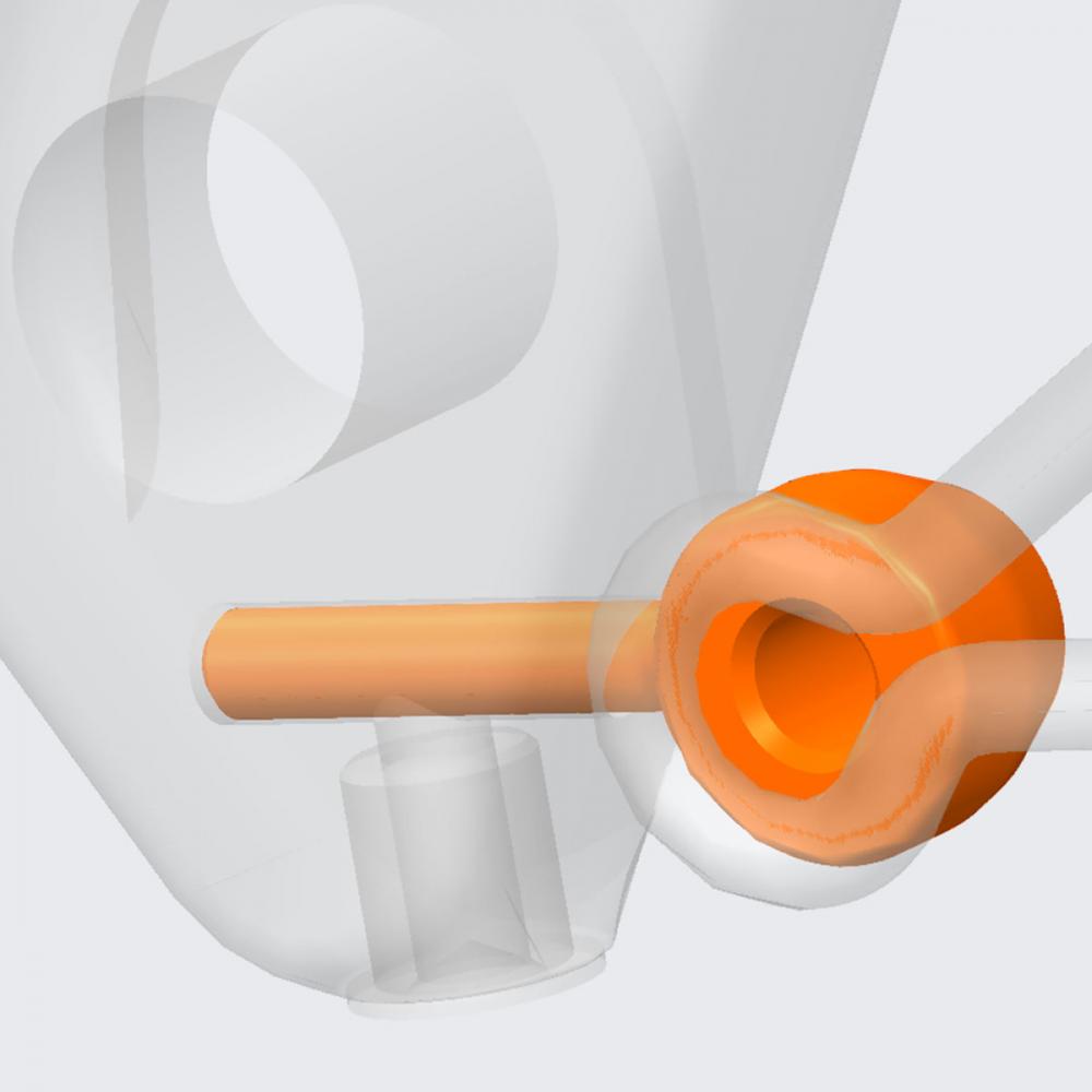 Merida Adapter Steckschutzbleche Universalgröße - sichere Montage an Silex & Scultura