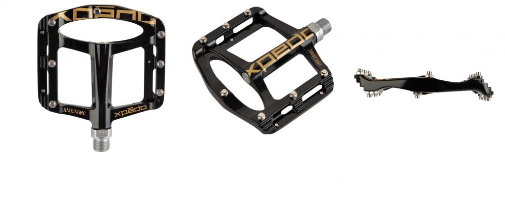 Xpedo Pedal SPRY schwarz 9/16 Zoll XMX24MC