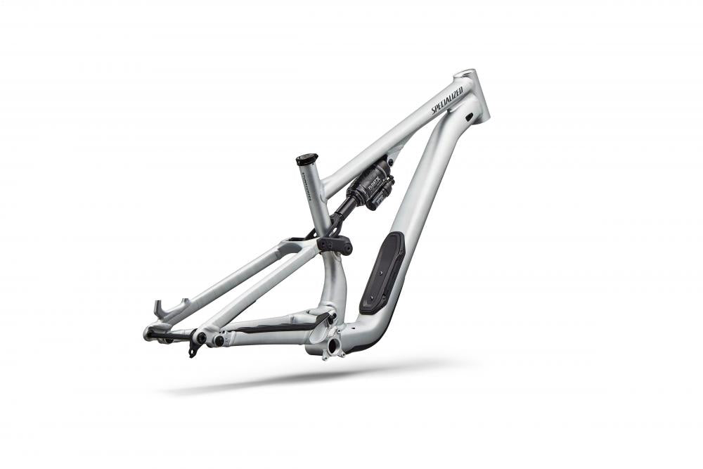 SJ 15 ALLOY FRM Mountainbike Rahmen - Brushed/Liquid Metal/Coast Blue - Größe S6