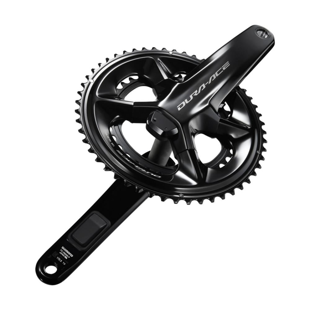 Shimano Dura-Ace FC-R9200-P Powermeter Kurbelgarnitur 2x12-fach 175 Millimeter 52-36 Zähne schwarz - HOLLOWTECH II