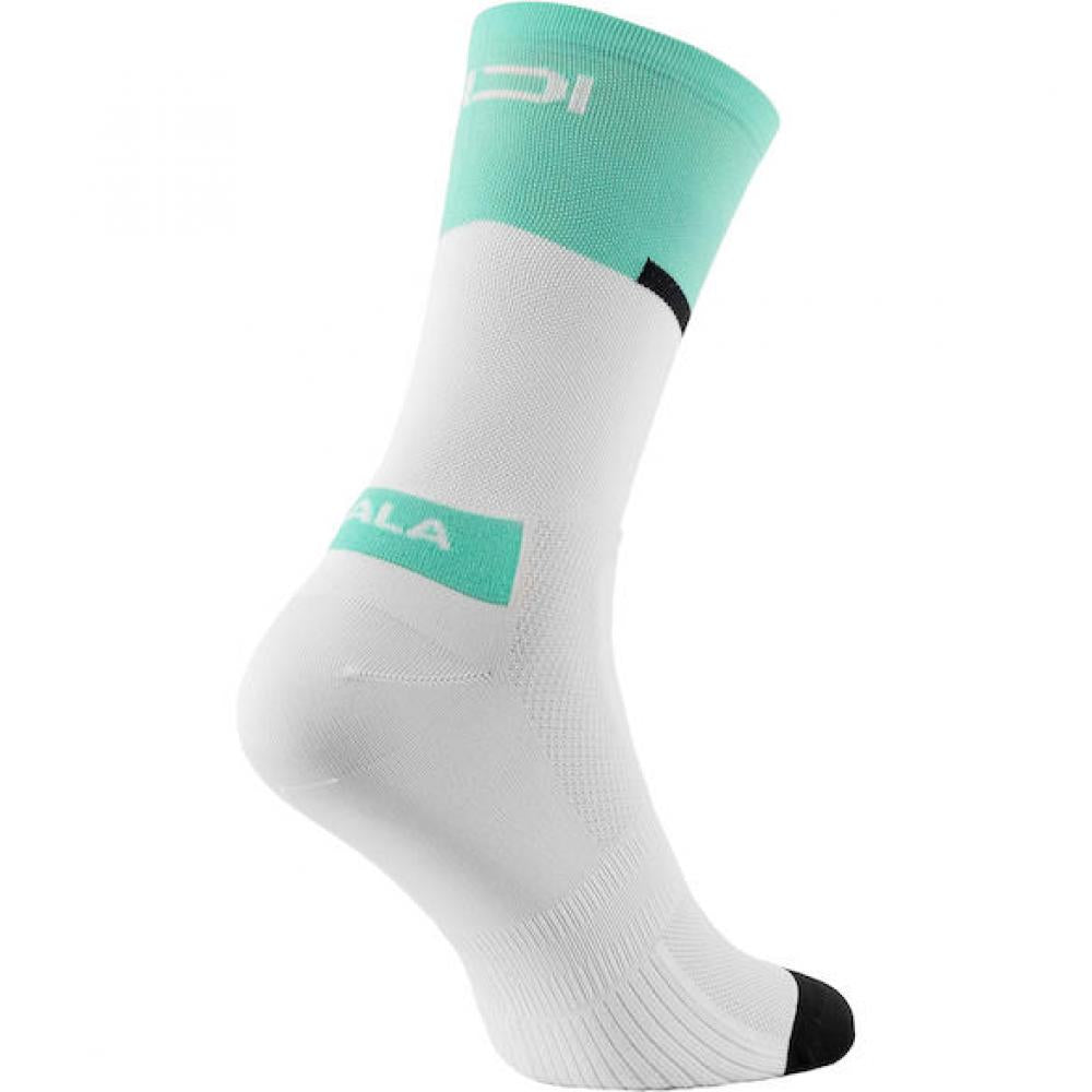 Sidi Socken NEO white mint fluo 40-43 Weiß/Türkis - atmungsaktive Radsocken