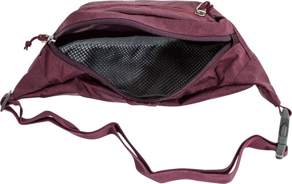 Deuter Belt I Hüfttasche 1,5 Liter Rot - Leichte Bauchtasche für Wertsachen