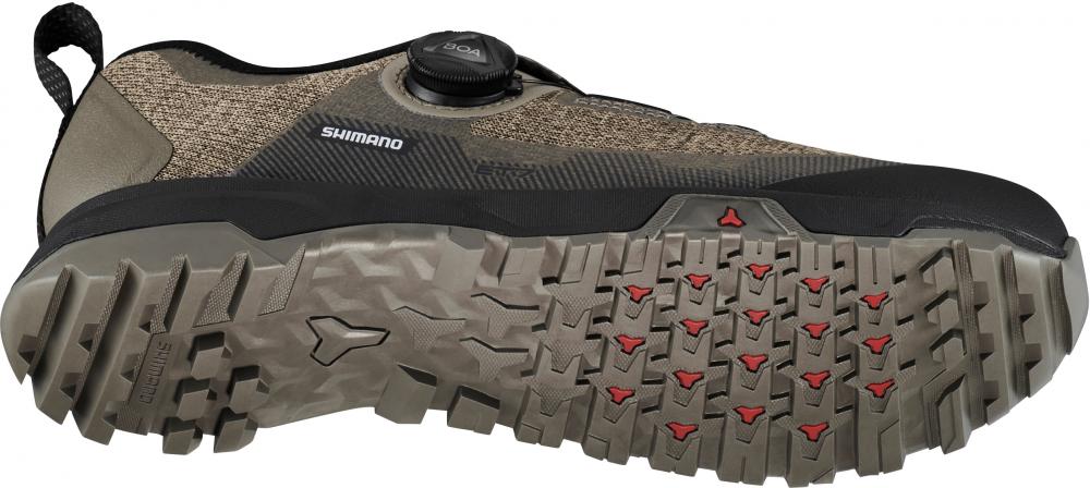 SHIMANO Fahrradschuhe ET701W Damen MTB FLATPEDAL Größe 40 Braun