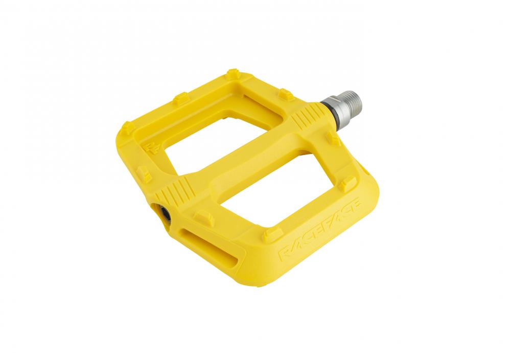 Race Face Ride Plattform-Pedal, yellow - robuster Grip für Trail & All-Mountain