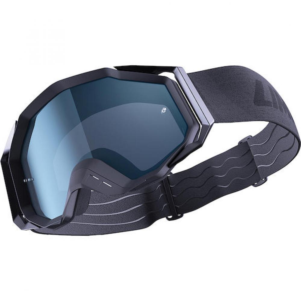 Limar Roc Black Onesize Schwarz - Enduro & Downhill Goggle mit weitem Sichtfeld