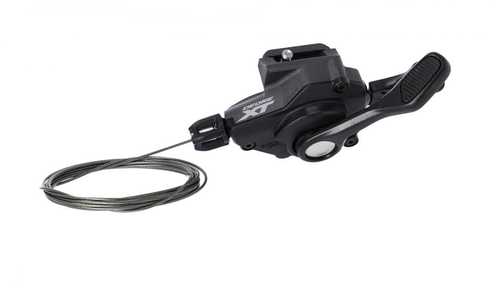 Shimano Deore XT SL-M8100 12-fach Rechts I-Spec EV Schalthebel mit Schaltzug für 12-fach Antrieb.