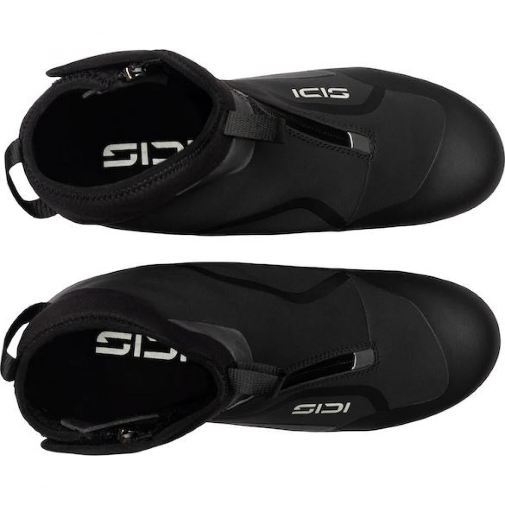 Sidi MTB NUBES black/black 43 Schwarz - winterfester MTB-Schuh mit wasserdichter Membran