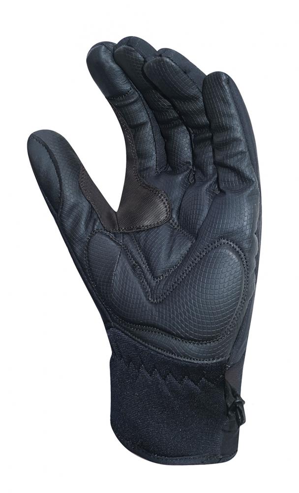 CHIBA Express+ - Radhandschuhe schwarz, Größe L, wind- & wasserdicht, Gelpolsterung